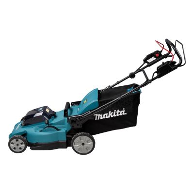 2. Makita DLM481Z kosiarka Kosiarka do trawnika typu push Bateria Czarny, Niebieski, Metaliczny
