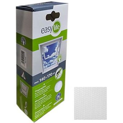 6. MOSKITIERA OKNO DACH 140X170 BIAŁA POLIESTER+TAŚMA RZEP