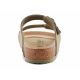 10. Klapki Birkenstock Rivet Logo Vegan Canvas Faded M 1023958