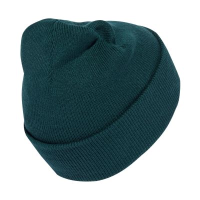 6. Czapka adidas New Logo Beanie Cuff zielona JX5747