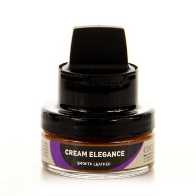 8. Pielęgnujący krem do obuwia średni brąz CREAM ELEGANCE Coccine