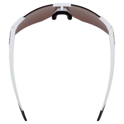 2. Uvex Pace Perform S CV Okulary do wielu sportów Unisex Półobwódkowe Biały