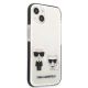 4. Etui Karl Lagerfeld Karl&Choupette na iPhone 13 mini - białe