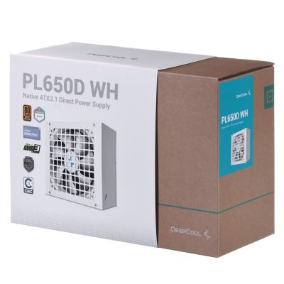 14. Zasilacz Deepcool PL650D WH  650W Bronze white