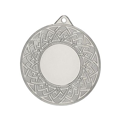 3. Medal srebrny ogólny z miejscem na emblemat 25 mm - stalowy