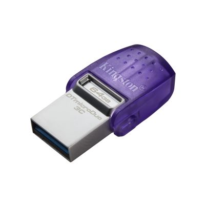7. KINGSTON FLASH 64GB USB 3.2 DataTraveler microDuo 3C