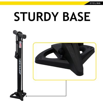 9. POMPKA WARSZTATOWO  ROWEROWA DUNLOP 174psi (12bar)