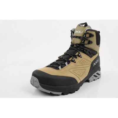 3. Aku buty trekkingowe męskie Reactive Gore-tex turystyczne za kostkę beżowe