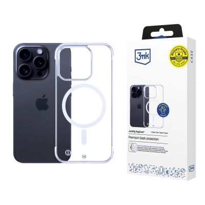 Etui 3mk Just20g MagCase na iPhone 15 Pro Max - przezroczyste