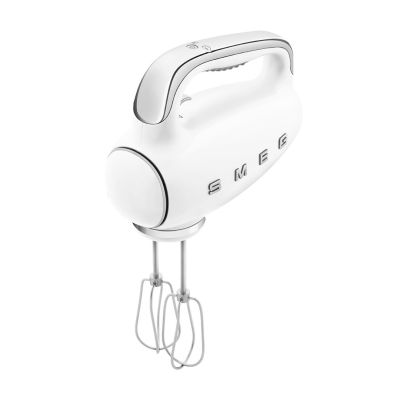 17. Mikser ręczny Smeg HMF01WHEU w kremie w stylu retro z lat 50.