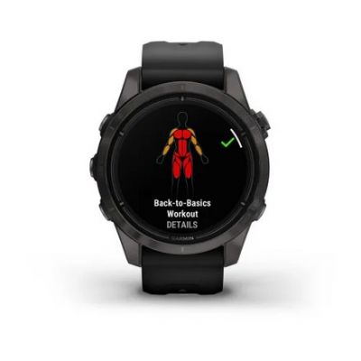 19. Zegarek sportowy Garmin EPIX PRO Gen 2 42mm Sapphire Titanium