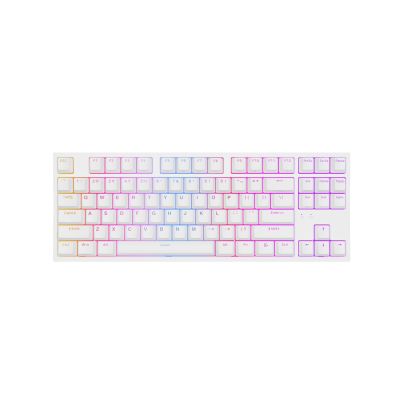 3. GENESIS Thor 404 TKL klawiatura Gaming USB QWERTY Amerykański międzynarodowy Biały