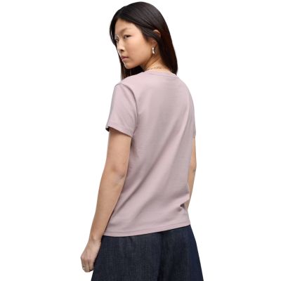 4. Koszulka damska Puma Ess Standard Small Logo Tee brudny róż 695752 49