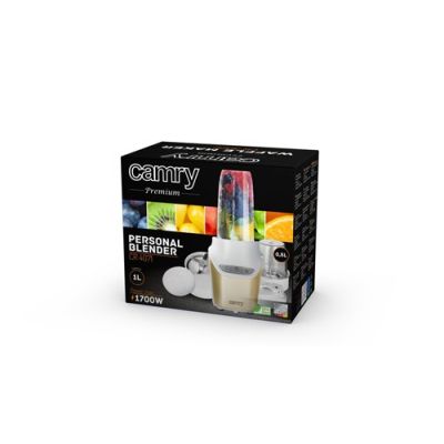 10. Blender stojący Adler CR 4071 (1000W; kolor beżowy)