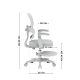 9. Fotel obrotowy Junior 4.4 Grey