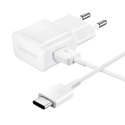 Ładowarka sieciowa Samsung EP-TA200EWE USB-A 15W z kablem EP-DR140AWE USB-A - USB-C (OOB Bulk - opakowanie zastępcze) - biała