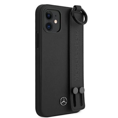 4. Etui Mercedes Strap Line na iPhone 12 mini - czarne
