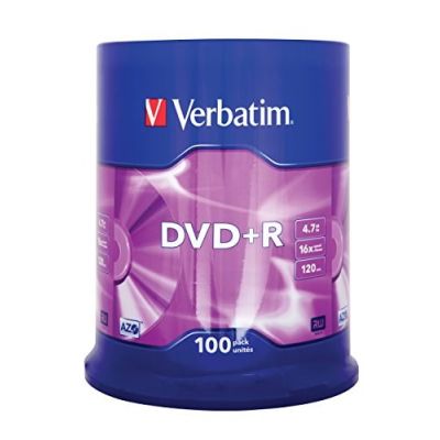 4. Płyta DVD Verbatim 43551 (4,7GB; 16x; 100szt.; Cake)