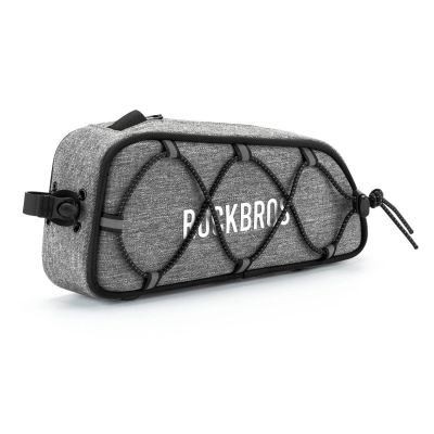 2. Torba rowerowa Rockbros TL004 ROAD TO SKY 0,7 l na ramę wodoodporna - szara