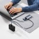 11. HUB USB 6w1 Baseus Metal Gleam Series II USB-A/USB-C/USB-C PD/HDMI/RJ45 - czarny
