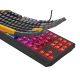 17. GENESIS Thor 230 TKL klawiatura Gaming USB + RF Wireless + Bluetooth QWERTY Czarny, Szary, Pomarańczowy