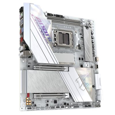 4. GIGABYTE X870 AORUS TACHYON ICE AMD X870 Gniazdo AM5 Rozszerzone ATX
