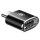 2. Adapter Baseus Mini przejściówka z USB-A na USB-C OTG - czarny