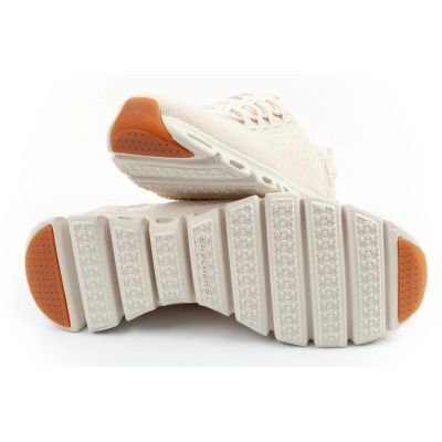 8. Skechers Glide-Step buty damskie sneakersy wygodne ecru Slip-ins