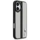4. Etui BMW M Perforated Stripe Logo MagSafe na iPhone 17 - szare