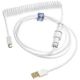 Ducky Coiled Cable - Edycja Biała