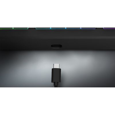 15. HATOR Rockfall 3 TKL Wireless klawiatura Uniwersalne USB + RF Wireless + Bluetooth QWERTY Angielski Biały