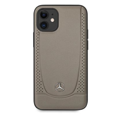 3. Etui Mercedes Urban Line na iPhone 12 mini - brązowe