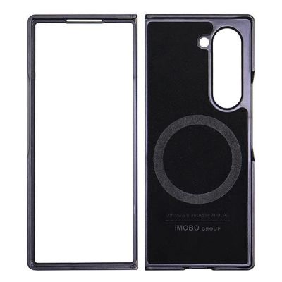 7. Etui Audi Synthetic Leather MagSafe na Samsung Galaxy Z Fold 6 - czarne