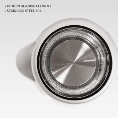 12. Czajnik elektryczny szklany 2200W MR-061-BLACK MAESTRO