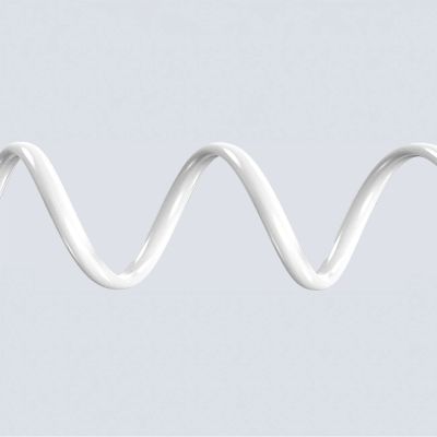 4. Kabel Dudao L25SC 60 W USB-C - USB-C z miękkim silikonowym oplotem 1 m - biały