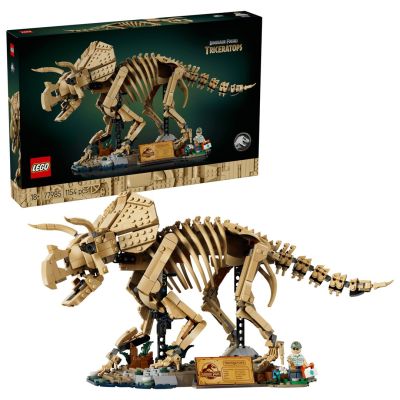 34. LEGO Jurassic World 77985 - Szkielety dinozaurów: Triceratops