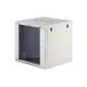 Digitus Szafa sieciowa wisząca DYNAmic 19" 12U rack 600x600, drzwi szyba, szary, niedzielona, złożona, 60kg