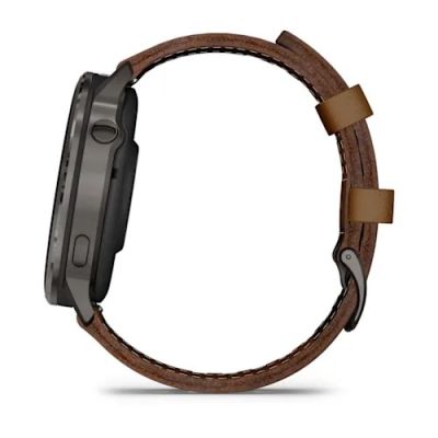 8. Garmin Venu 4 3,56 cm (1.4") AMOLED 45 mm Cyfrowy 454 x 454 px Ekran dotykowy Czarny Wi-Fi GPS