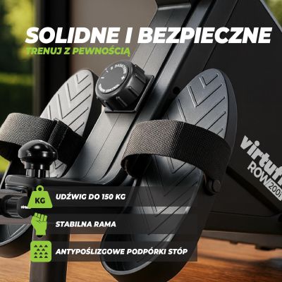 19. VIRTUFIT WIOŚLARZ ROW 450