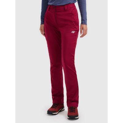 4. Spodnie softshellowe membrana 8000 damskie 4F 4FRAW25TFTRF1236-60S