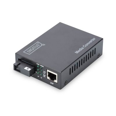 Digitus Dwukierunkowy gigabitowy konwerter mediów, RJ45 / SC