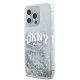 2. Etui DKNY Liquid Glitter Big Logo na iPhone 15 Pro Max - białe