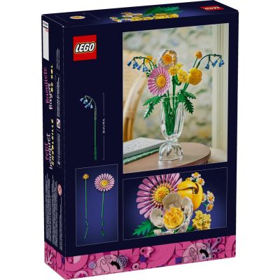 2. LEGO ICONS 10347 Botanicals - Mały bukiet żółtych kwiatów