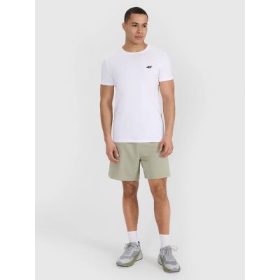 4. T-shirt slim gładki męski (2-pack) męski 4F 4FRMM00TTSHM3068-10S