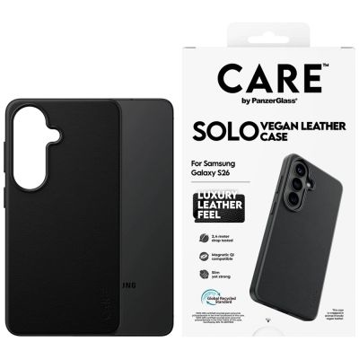 Etui CARE by PanzerGlass Solo na Samsung Galaxy S26 - czarne