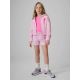 6. Bluza dresowa loose z kapturem dziewczęca 4F 4FJRSS26TSWSF2936-56S