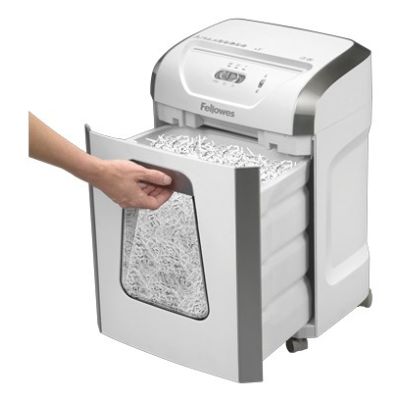 5. Fellowes 15C niszczarka Rozdrabnianie krzyżowe 22,4 cm Biały