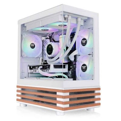 Thermaltake View 170 WS ARGB Snow Micro Tower Biały