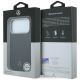 8. Etui Mercedes Leather Semi Wrap Wood Effect MagSafe na iPhone 17 Pro Max - czarne