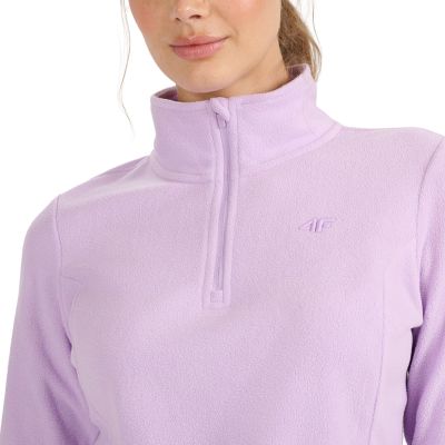 12. Bluza polarowa damska 4F F069 jasny fiolet 4FWAW25UFLEF069 52S